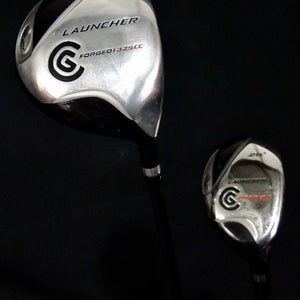 CLEVELAND LAUNCHER JUNIOR CLUBS SET (2) LENGTH: D-41 6H-35.5 IN RIGHT HANDED