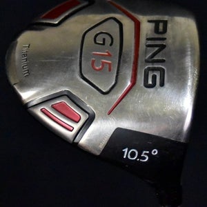 PING G15 DRIVER LOFT: 10.5 FLEX: STIFF LENGTH: 45 IN RIGHT HANDED