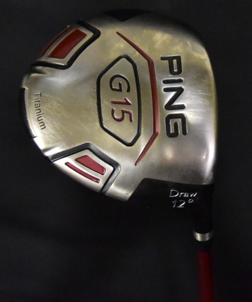 PING G15 DRIVER LOFT: 12 FLEX: REGULAR LENGTH: 45 IN RIGHT HANDED
