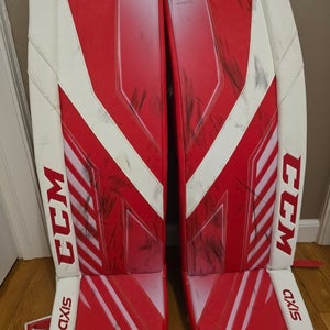 35" CCM Axis Pro Goalie Leg Pads Pro Stock (Used)