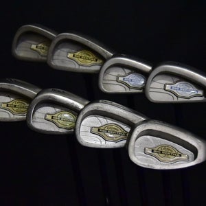CALLAWAY BIG BERTHA X-12 SET 4-9, PW, SW IRONS REGULAR FLEX, RH, SHAFT 38.5" (5)