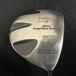 Master Grip T-Rex II Driver 10 Degree Regular Flex Shaft Right Handed 45.5"