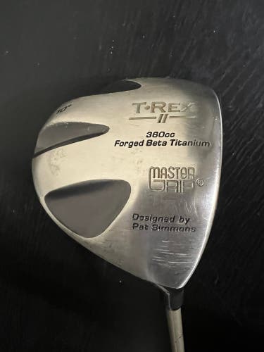 Master Grip T-Rex II Driver 10 Degree Regular Flex Shaft Right Handed 45.5"