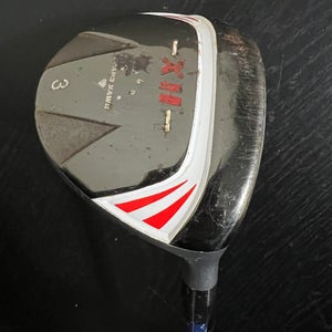 Grand Hawk XH 3 Wood Pro Launch Blue 65 Stiff Shaft Lamkin Oversize Grip RH 42"