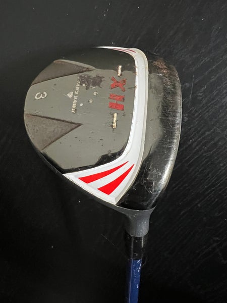 Grand Hawk XH 3 Wood Pro Launch Blue 65 Stiff Shaft Lamkin Oversize Grip RH 42"