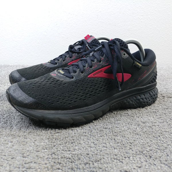 Brooks Ghost 11 GTX Womens Size 10 Running  Shoes Black Pink Athletic Sneakers