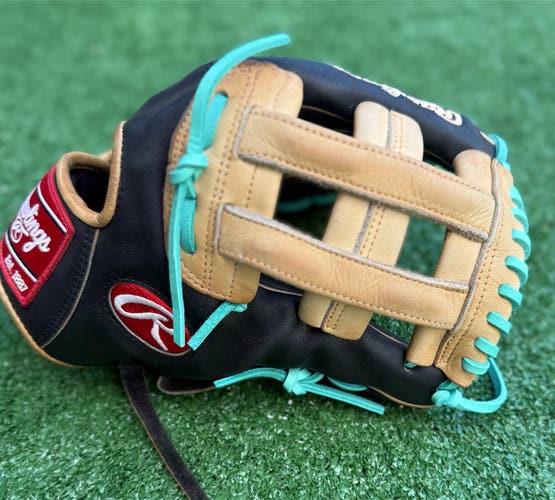 Used Rawlings Heart of the Hide 12.25in H-Web Baseball Glove
