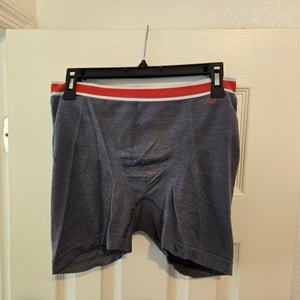 Tracksmith Men's Large Brighton Boxer Briefs [for Runners] - Navy Blue (Used)