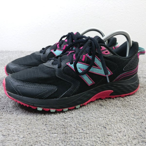 New Balance 412 Trail Running Shoes Womens Size 8 Sneakers Gray Purple Low Top