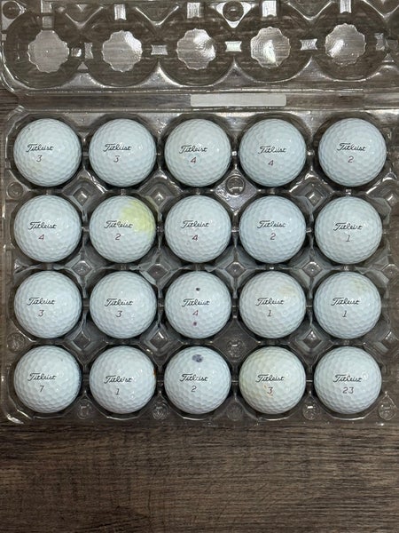 20 Titleist Pro V1x Golf Balls - 4A Condition