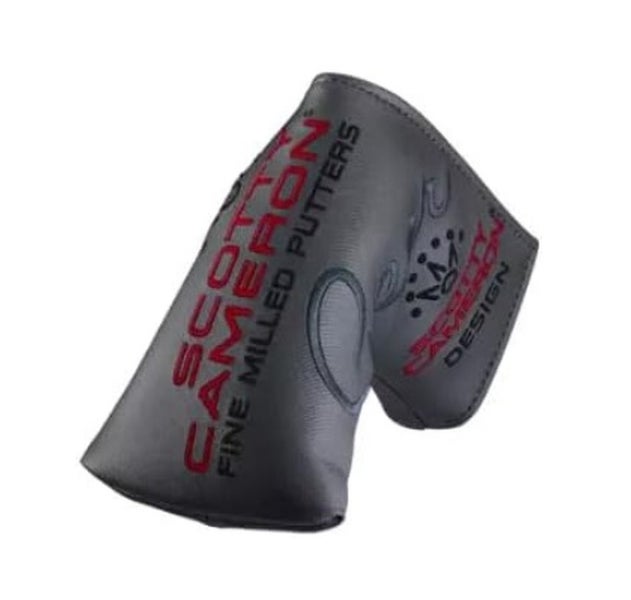 Scotty Cameron Super Select Putter Headcover (Dark Grey, Mid Mallet) 2023 NEW