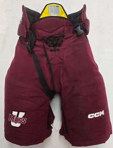 CCM HPTK Maroon Hockey Pants Medium +1 NCAA Used (2) (14234)