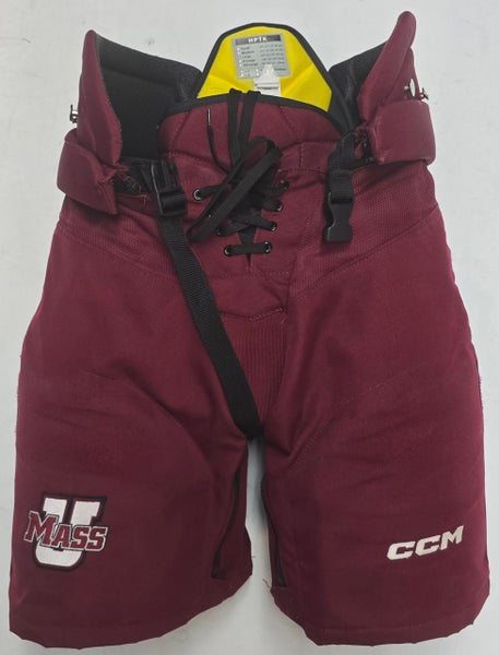 CCM HPTK Maroon Hockey Pants Large NCAA Used (2) (14237)