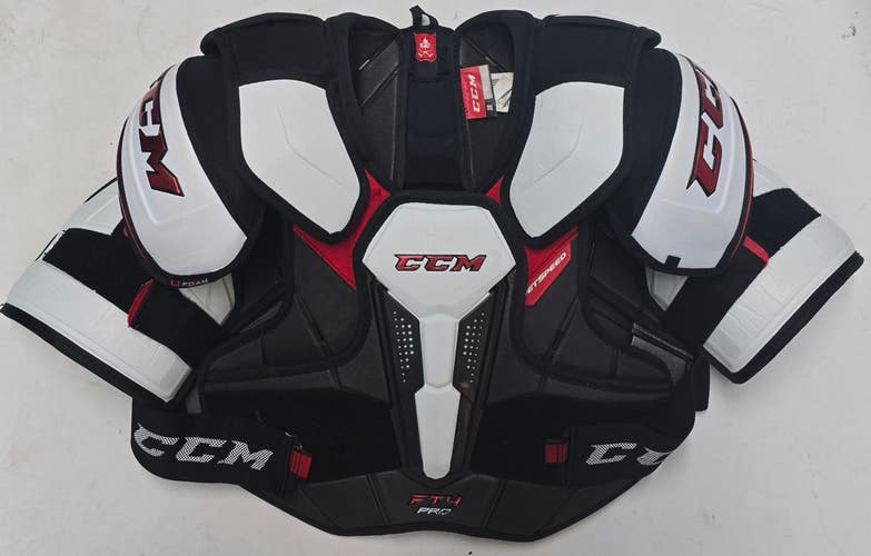 CCM Jetspeed FT4 Pro Shoulder Pads Senior Medium Pro Stock Used (14243)