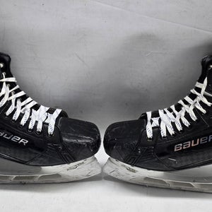 Bauer Supreme Mach Custom Pro Stock Skates 9.5 E Used NCAA Defect (14248)
