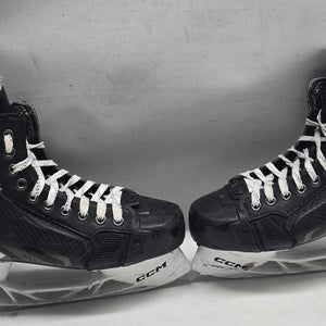 CCM SuperTacks ASV Pro Custom Ice Hockey Skates 8 1/4 Regular Pro Stock Used NCAA (14254)