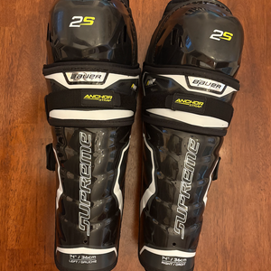Intermediate Bauer Supreme 2S Pro 14" Shin Pads (New)