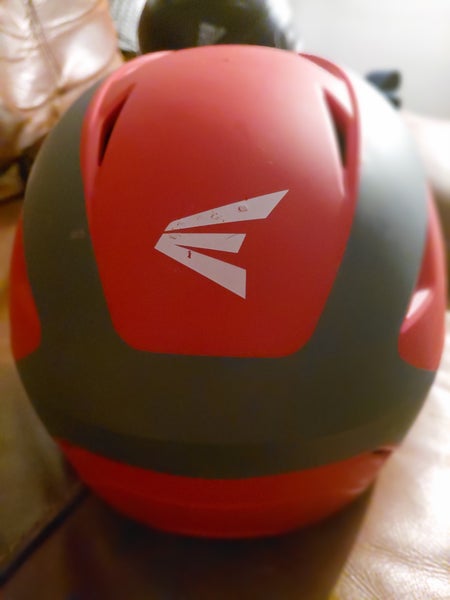 Easton Ghost T-Ball Helmet - Small - Matte Red w/ Jaw Guard