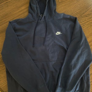 Blue Men's XL Nike Sweatshirt (Used)