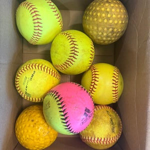 8 11” Softballs (Used)