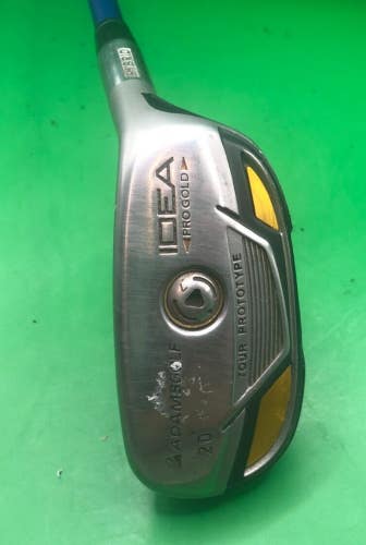 Adams Idea Pro Gold Prototype 3 Hybrid 20* Javln FX H80 Stiff Graphite