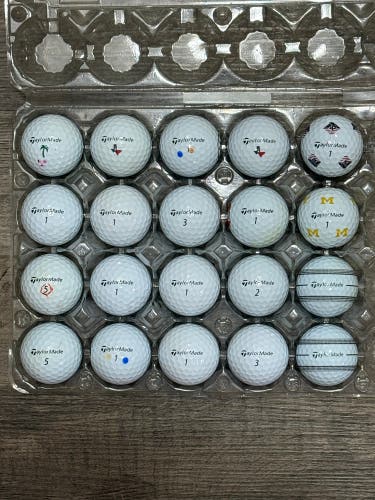 20 TaylorMade TP5 Golf Balls - 5A MINT CONDITION ONLY