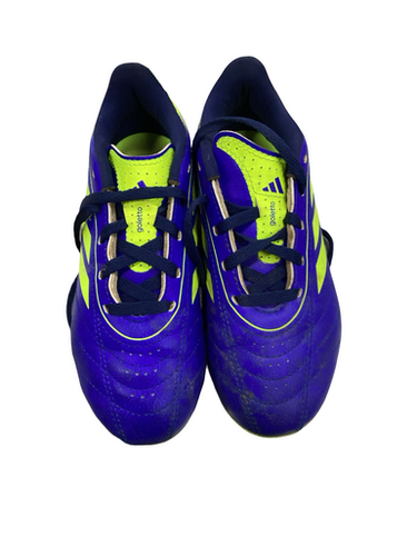Used Adidas GOLETTO Soccer Cleats Navy Blue Youth 13.0 11613-S000167856
