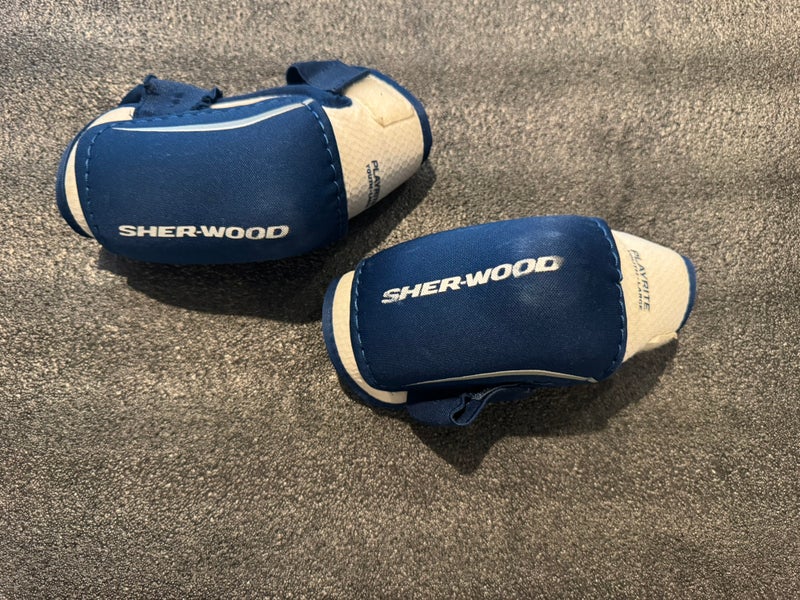 Youth Large Sher-Wood Elbow Pads (Used)