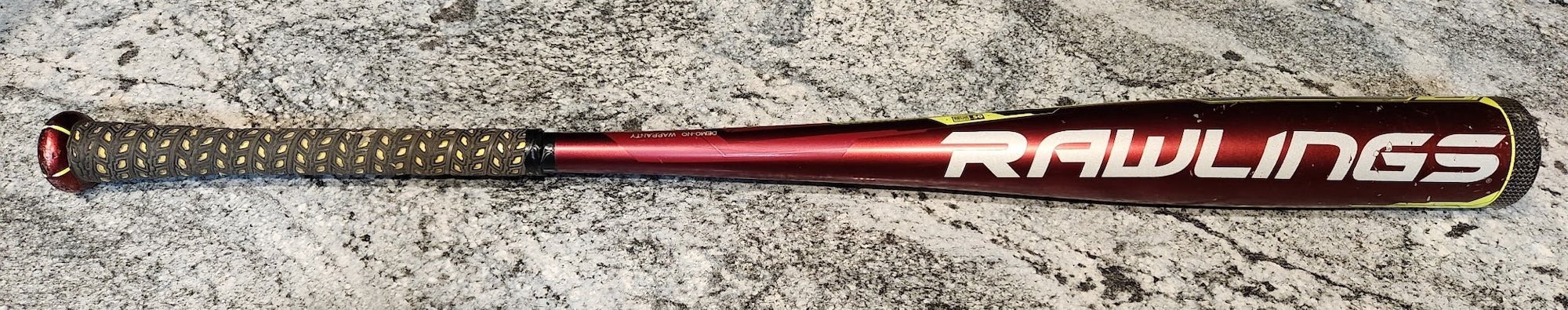 Rawlings Velo Composite Bat (-3) 30 oz 33" (Used)