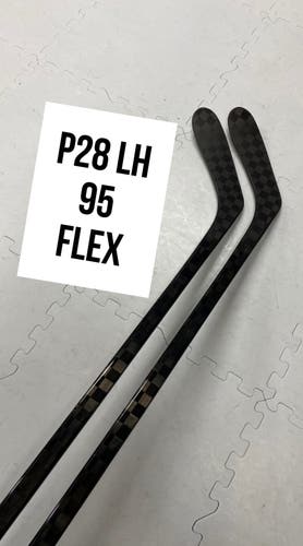 Senior(2x)Left P28 95 Flex ProBlackStock™ Unbranded Blackouts Pro Stock Nexus Hockey Sticks