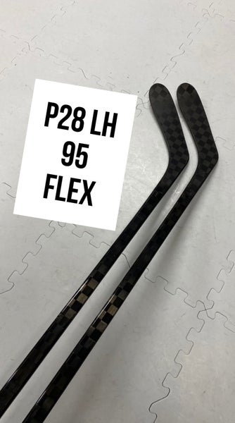 Senior(2x)Left P28 95 Flex ProBlackStock™ Unbranded Blackouts Pro Stock Nexus Hockey Sticks