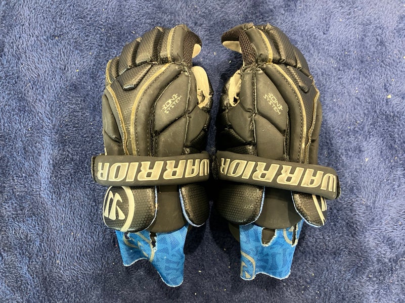 Black Warrior Evo Lacrosse Gloves Small (Used)