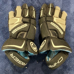 Black Maverik Charger Lacrosse Gloves Small (Used)