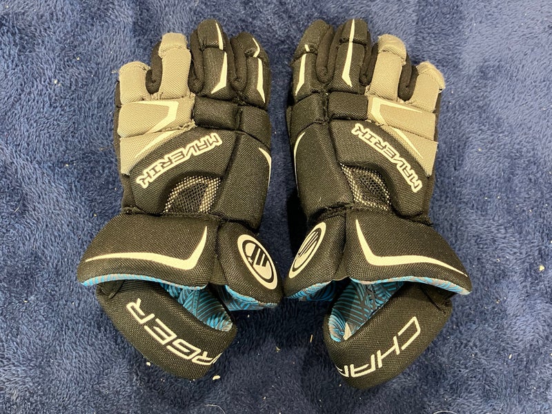 Black Maverik Charger Lacrosse Gloves Small (Used)