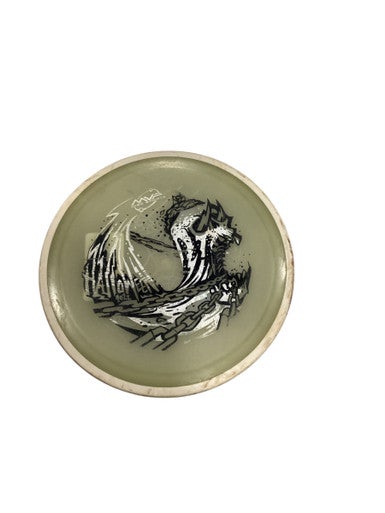Used MVP TOUR OF TERROR GLOW RESISTOR Disc Golf Driver Brown 11884-S000052528