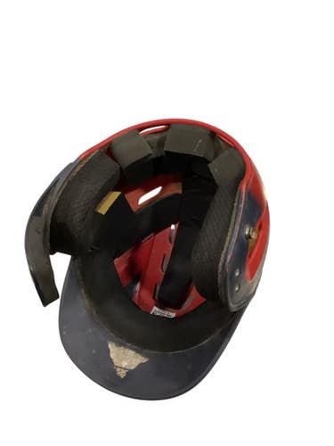 Used BoomBah R/B W/JAW Batting Helmet No Mask Red SM 11884-S000052520