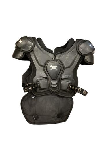 Used Xenith VELOCITY 2 YOUTH TD FB Shoulder Pads Black SM 11884-S000052515