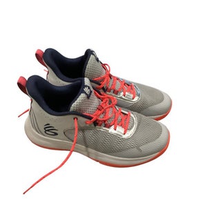 Used Under Armour Basketball Shoes M Grey Senior 12 11884-S000052491