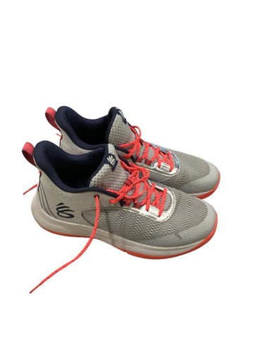 Used Under Armour Basketball Shoes M Grey Senior 12 11884-S000052491