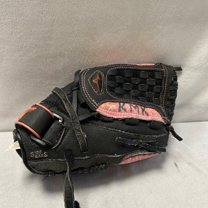 Used Mizuno FINCH BB/SB Glove RH Throw Black 11" 11490-S000265697