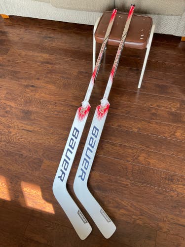 2 Pack - Bauer Hyperlite Goalie Sticks - Trigger grip - 24.5”
