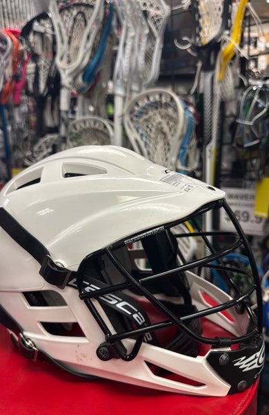 Cascade CS youth lacrosse lax (Used) White Helmet kids