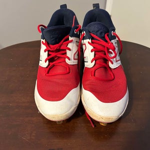Red, White, and Blue Men's Size M 9.0 (W 10.0) New Balance (Used)