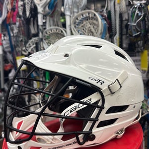 Cascade CPV-R lacrosse lax (Used) White Helmet adult player XS