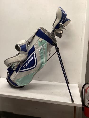 Used Top Flite Womens Package Set RH Navy Blue 9 Piece 11443-S000197605