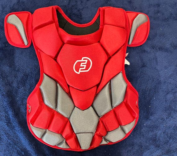 Red Adult Force3 Pro Gear Catcher's Chest Protector (New)