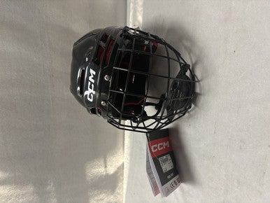 Used CCM TACKS 70 Helmet Cage Combo Black SM 11490-S000265570