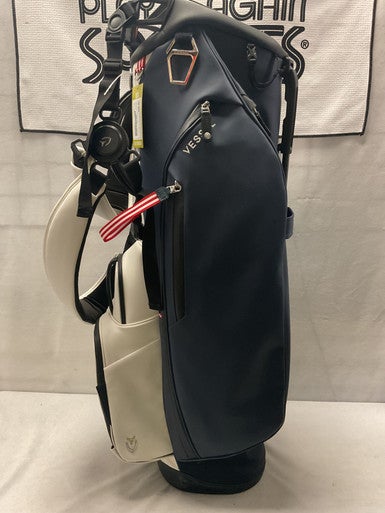 Used VESSEL STAND BAG Mens Stand Bag Navy Blue 11490-S000265627
