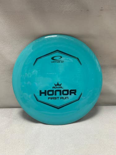 Used Latitude 64 ROYAL HONOR FIRST RUN Disc Golf Driver Royal Blue 11490-S000265000