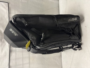 Used All Star MVP PRO CATCHERS BATPACK BB/SB Player Backpack Black 11490-S000265234